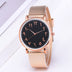 Fashion Creative Quartz Watches Couple Watches Digital Mesh Band Watches