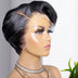 Fashion Pixie Cut Wig Lace Human Hair