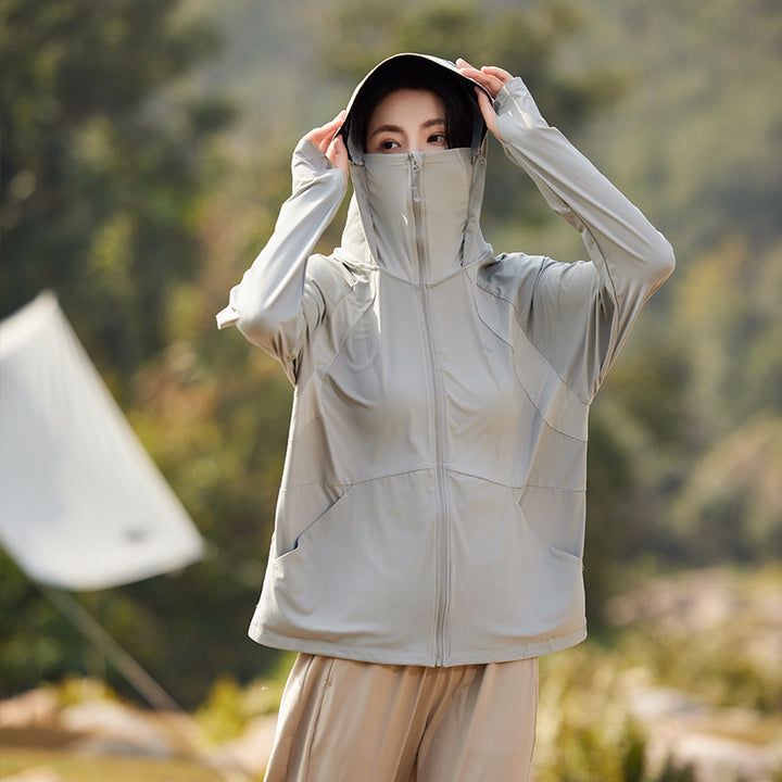 Outdoor Sun-proof Clothes Men And Women Breathable Sun-proof UV Protection Wind Shield Lightweight