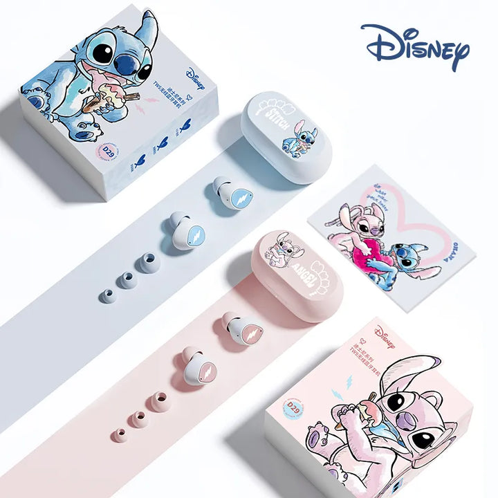 Fones de Ouvido Sem Fio Disney Lilo & Stitch Angel D29