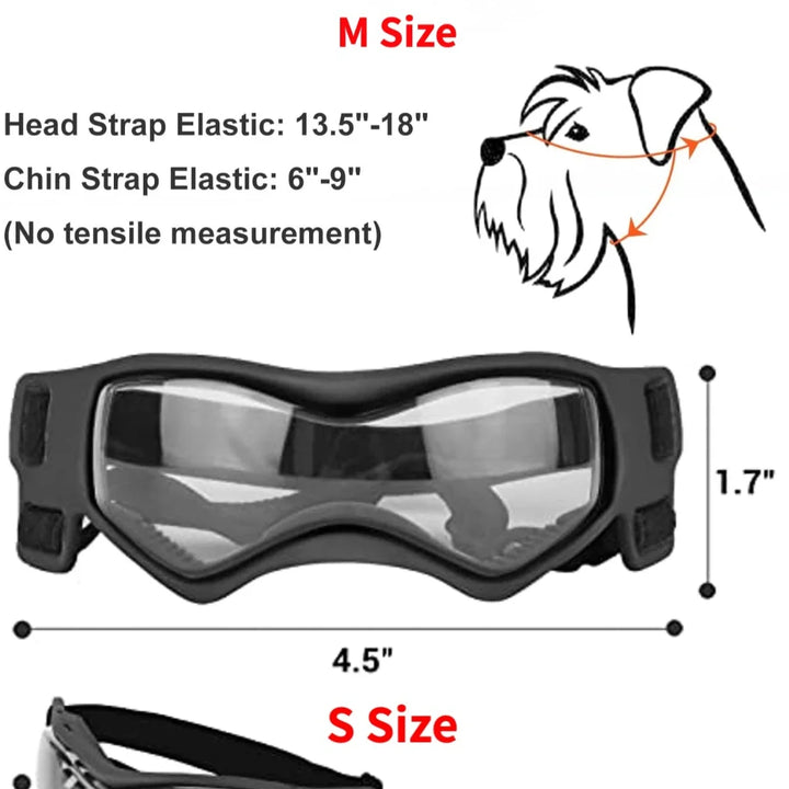 "Puppy Shades: Dog Goggles! 🐾🕶️"