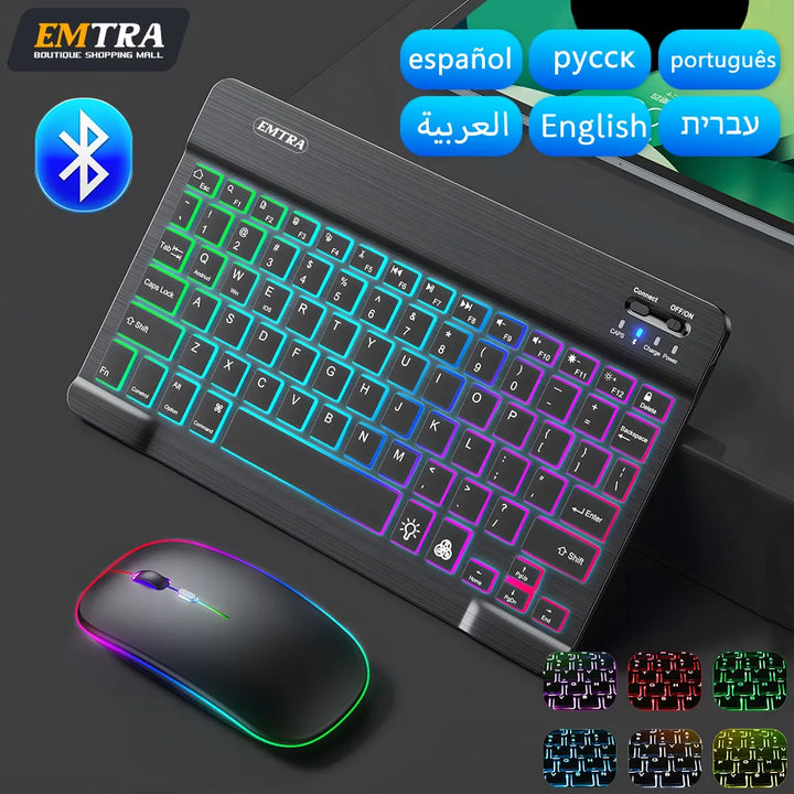 "Emtra Glow Combo! ✨⌨️🖱️"