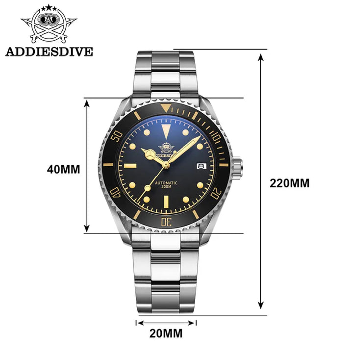 "Dive Into Style: AddiesDive Leather Watch! ⌚🌟"