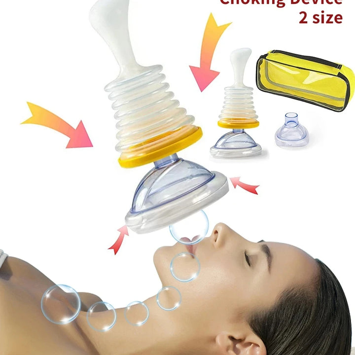 Portable Anti-Choking Device - Emergency Life Saving Suction Choke First Aid Kit