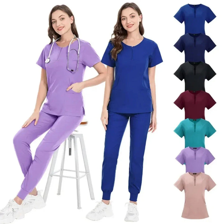 Medical Scrubs Women ,nurse Uniforms Women Comfortable and Quick-drying Nurse Uniforms for Hospitals and Clinics