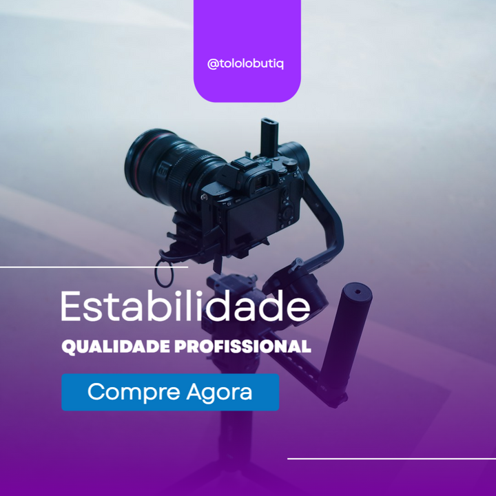 Estabilizador Gimbal de Mão FeiyuTech SCORP 1.3 Eixo para Câmeras DSLR Sony