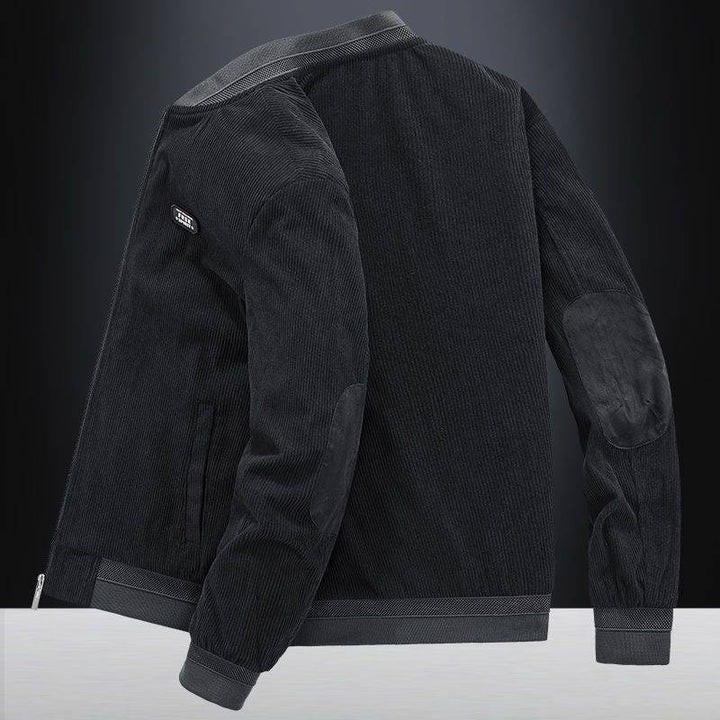 Men's Minimalist Baseball Collar Retro Jacket